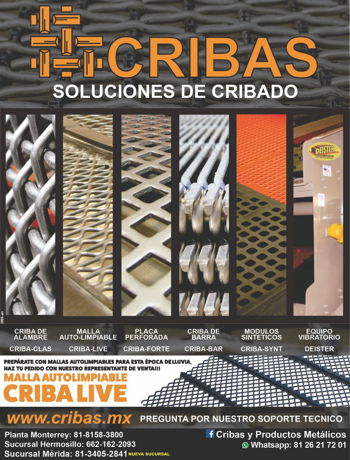 Cribas Soluciones de Cribado Espacios de Construcción y Maquinaria